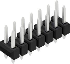 Fischer Elektronik Stiftleiste (Standard) Anzahl Reihen: 2 10054353 10St.