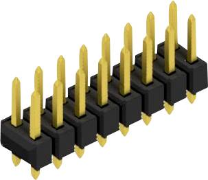 Fischer Elektronik Stiftleiste (Standard) Anzahl Reihen: 2 10054354 10St.