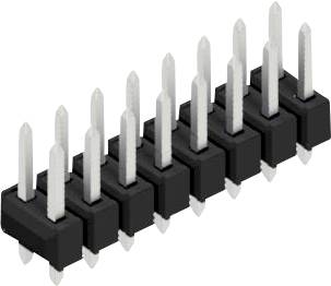 Fischer Elektronik Stiftleiste (Standard) Anzahl Reihen: 2 10054356 10St.