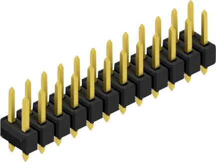 Fischer Elektronik Stiftleiste (Standard) Anzahl Reihen: 2 10054366 10St.