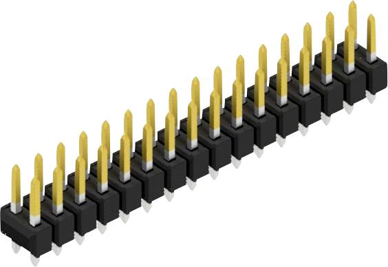 Fischer Elektronik Stiftleiste (Standard) Anzahl Reihen: 2 10054379 10St.