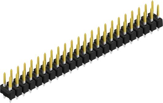 Fischer Elektronik Stiftleiste (Standard) Anzahl Reihen: 2 10054401 10St.