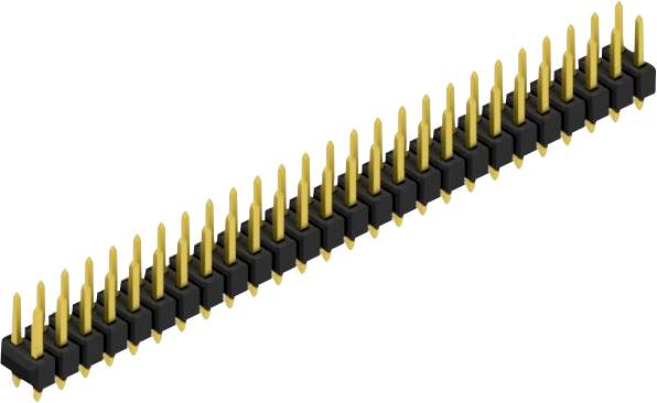 Fischer Elektronik Stiftleiste (Standard) Anzahl Reihen: 2 10054409 10St.
