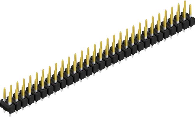 Fischer Elektronik Stiftleiste (Standard) Anzahl Reihen: 2 10054419 10St.