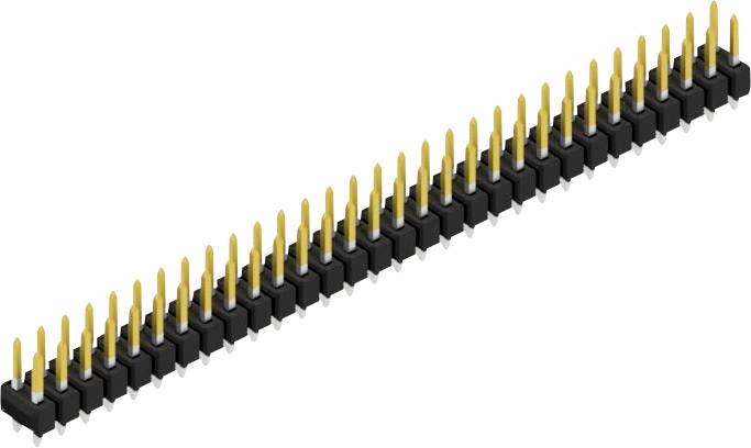 Fischer Elektronik Stiftleiste (Standard) Anzahl Reihen: 2 10054422 10St.