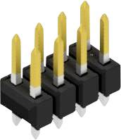 Fischer Elektronik Stiftleiste (Standard) Anzahl Reihen: 2 10054343 10St.