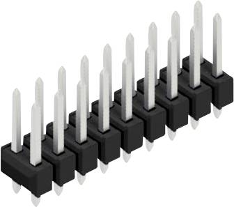 Fischer Elektronik Stiftleiste (Standard) Anzahl Reihen: 2 10054472 10St.