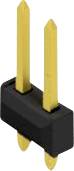 Fischer Elektronik Stiftleiste (Standard) Anzahl Reihen: 2 10054444 10St.