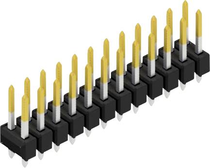 Fischer Elektronik Stiftleiste (Standard) Anzahl Reihen: 2 10054480 10St.