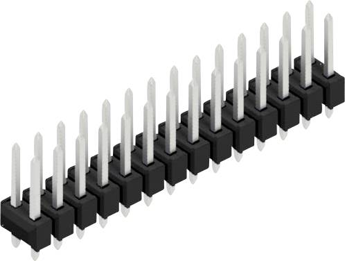 Fischer Elektronik Stiftleiste (Standard) Anzahl Reihen: 2 10054487 10St.