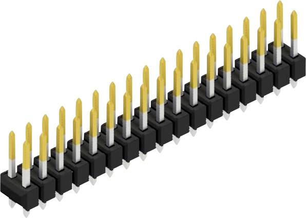 Fischer Elektronik Stiftleiste (Standard) Anzahl Reihen: 2 10054495 10St.
