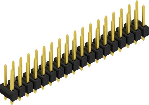 Fischer Elektronik Stiftleiste (Standard) Anzahl Reihen: 2 10054497 10St.