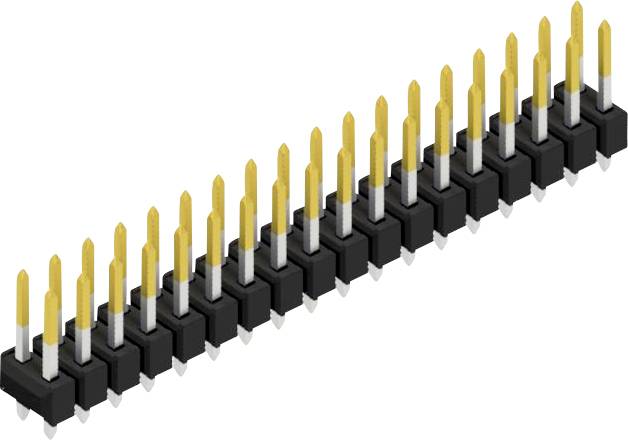 Fischer Elektronik Stiftleiste (Standard) Anzahl Reihen: 2 10054498 10St.