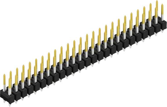 Fischer Elektronik Stiftleiste (Standard) Anzahl Reihen: 2 10054521 10St.