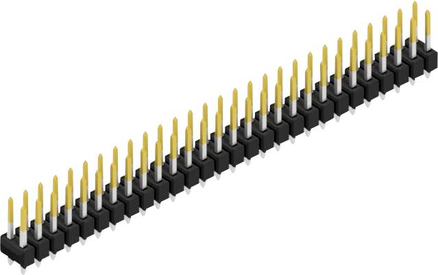 Fischer Elektronik Stiftleiste (Standard) Anzahl Reihen: 2 10054531 10St.
