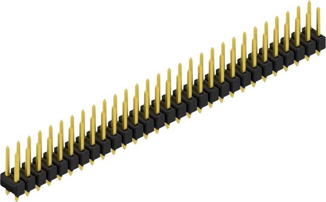 Fischer Elektronik Stiftleiste (Standard) Anzahl Reihen: 2 10054533 10St.