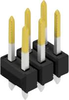 Fischer Elektronik Stiftleiste (Standard) Anzahl Reihen: 2 10054452 10St.
