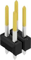 Fischer Elektronik Stiftleiste (Standard) Anzahl Reihen: 2 10054564 10St.
