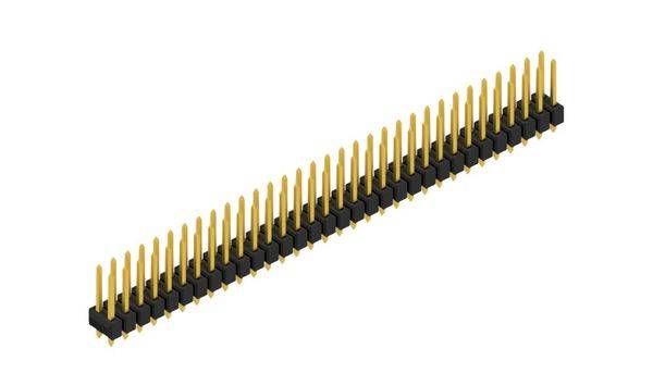Fischer Elektronik Stiftleiste (Standard) Anzahl Reihen: 2 10054657 10St.
