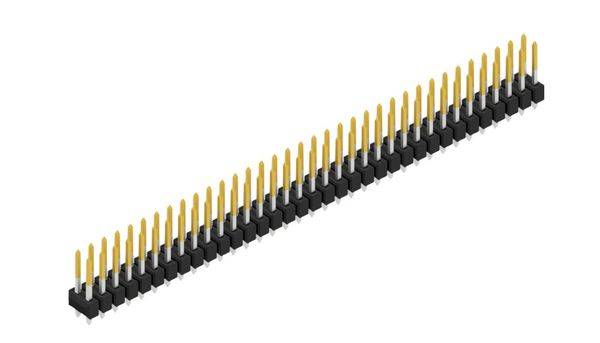 Fischer Elektronik Stiftleiste (Standard) Anzahl Reihen: 2 10054668 10St.