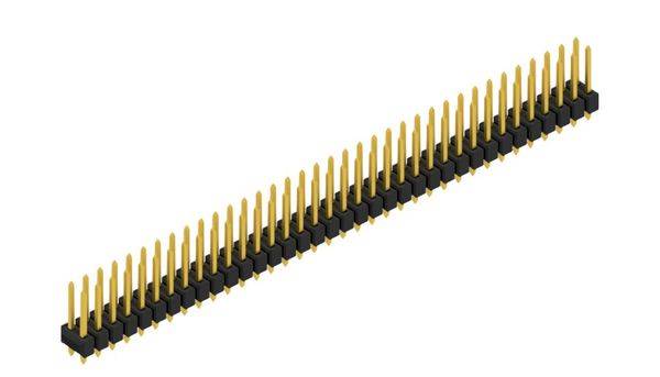 Fischer Elektronik Stiftleiste (Standard) Anzahl Reihen: 2 10054670 10St.