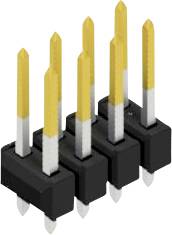 Fischer Elektronik Stiftleiste (Standard) Anzahl Reihen: 2 10054570 10St.