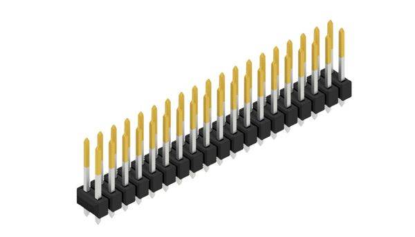 Fischer Elektronik Stiftleiste (Standard) Anzahl Reihen: 2 10054733 10St.