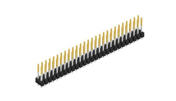 Fischer Elektronik Stiftleiste (Standard) Anzahl Reihen: 2 10054758 10St.