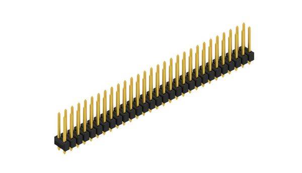 Fischer Elektronik Stiftleiste (Standard) Anzahl Reihen: 2 10054763 10St.