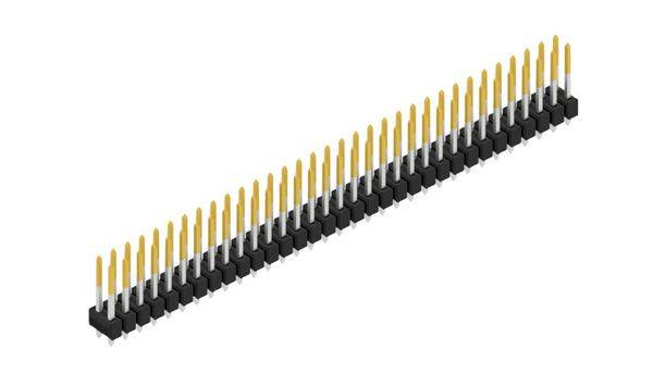 Fischer Elektronik Stiftleiste (Standard) Anzahl Reihen: 2 10054777 10St.