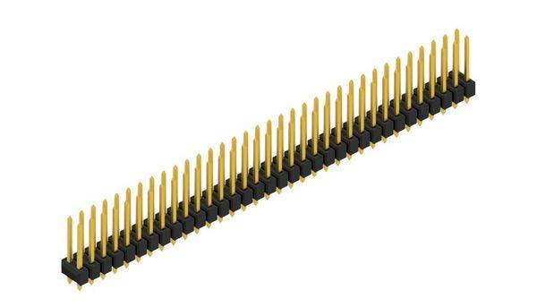 Fischer Elektronik Stiftleiste (Standard) Anzahl Reihen: 2 10054779 10St.