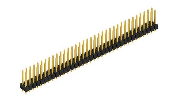 Fischer Elektronik Stiftleiste (Standard) Anzahl Reihen: 2 10054782 10St.
