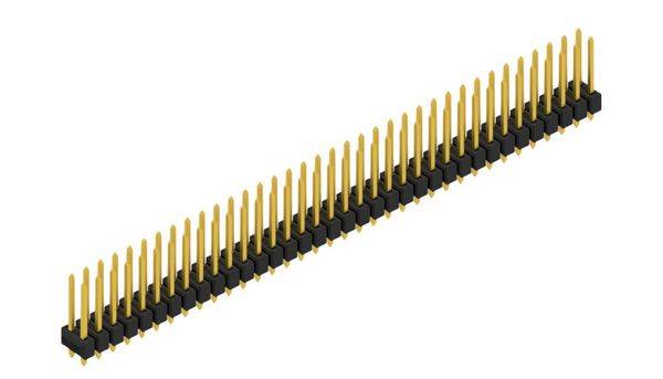 Fischer Elektronik Stiftleiste (Standard) Anzahl Reihen: 2 10054786 10St.