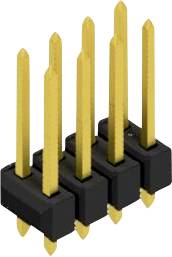Fischer Elektronik Stiftleiste (Standard) Anzahl Reihen: 2 10054683 10St.