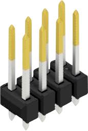Fischer Elektronik Stiftleiste (Standard) Anzahl Reihen: 2 10054684 10St.