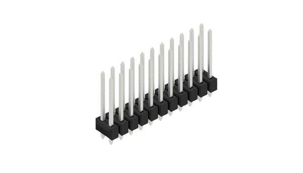 Fischer Elektronik Stiftleiste (Standard) Anzahl Reihen: 2 10054823 10St.