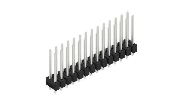 Fischer Elektronik Stiftleiste (Standard) Anzahl Reihen: 2 10054833 10St.