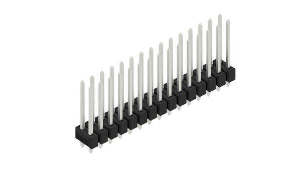 Fischer Elektronik Stiftleiste (Standard) Anzahl Reihen: 2 10054836 10St.