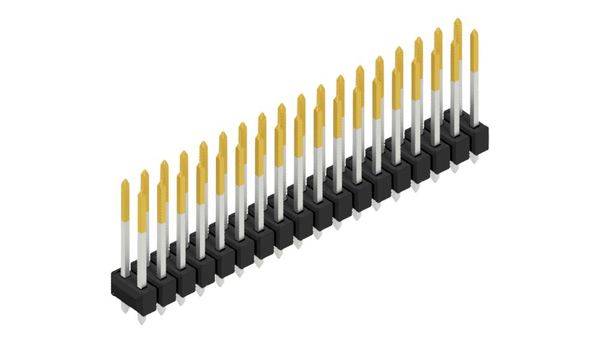 Fischer Elektronik Stiftleiste (Standard) Anzahl Reihen: 2 10054845 10St.