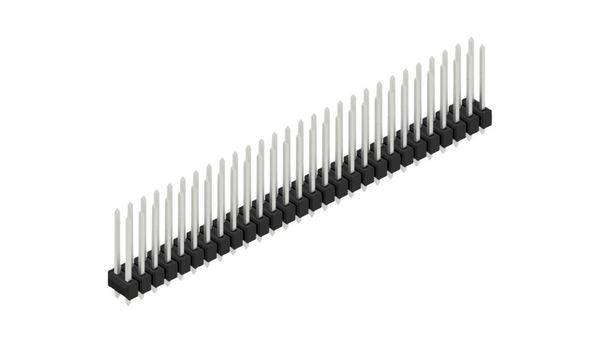 Fischer Elektronik Stiftleiste (Standard) Anzahl Reihen: 2 10054878 10St.
