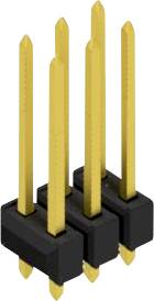 Fischer Elektronik Stiftleiste (Standard) Anzahl Reihen: 2 10054795 10St.