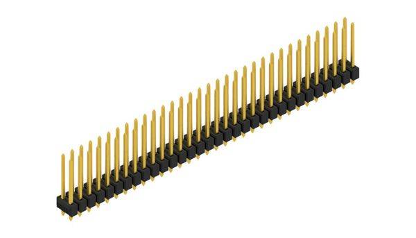 Fischer Elektronik Stiftleiste (Standard) Anzahl Reihen: 2 10054889 10St.