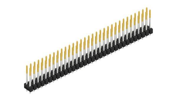 Fischer Elektronik Stiftleiste (Standard) Anzahl Reihen: 2 10054890 10St.