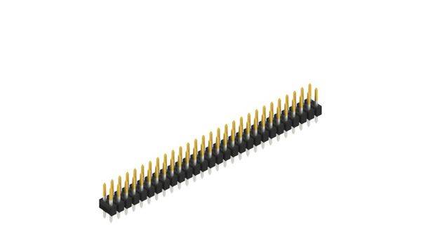 Fischer Elektronik Stiftleiste (Standard) Anzahl Reihen: 2 10055100 10St.