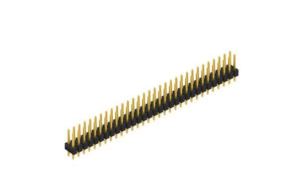 Fischer Elektronik Stiftleiste (Standard) Anzahl Reihen: 2 10055219 10St.