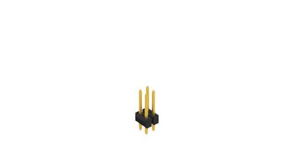 Fischer Elektronik Stiftleiste (Standard) Anzahl Reihen: 2 10055241 10St.