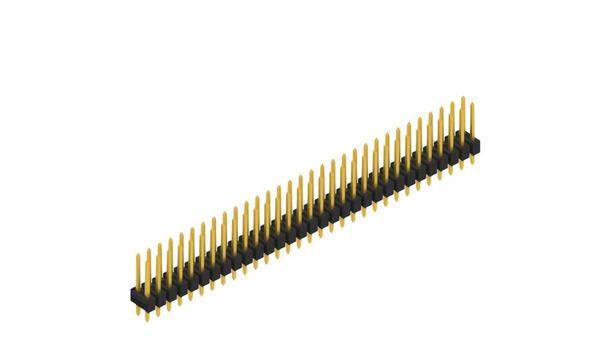 Fischer Elektronik Stiftleiste (Standard) Anzahl Reihen: 2 10055331 10St.