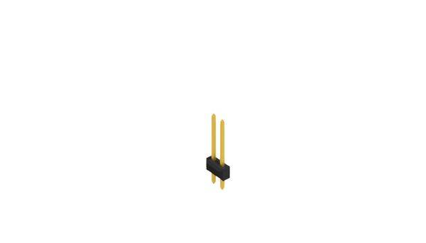 Fischer Elektronik Stiftleiste (Standard) Anzahl Reihen: 2 10055350 10St.