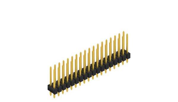 Fischer Elektronik Stiftleiste (Standard) Anzahl Reihen: 2 10055403 10St.