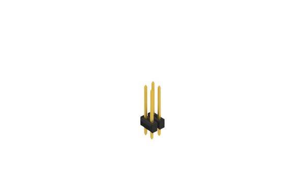 Fischer Elektronik Stiftleiste (Standard) Anzahl Reihen: 2 10055353 10St.